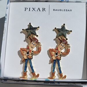 BaubleBar Woody Earrings - Sheriff BNIB PIXAR TA TL